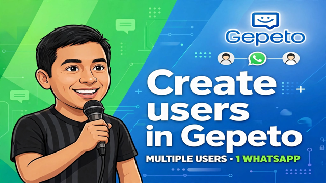 How to create users in Gepeto: Use a single WhatsApp number with your entire team